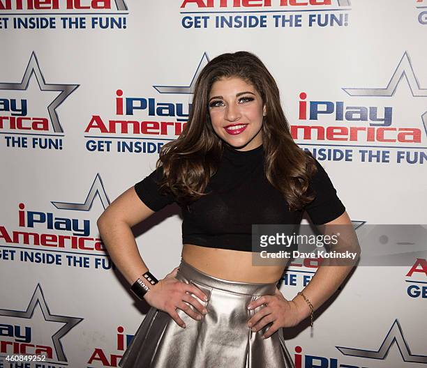 Gia Giudice poses at iPlay America on December 26, 2014 in Freehold, New Jersey.