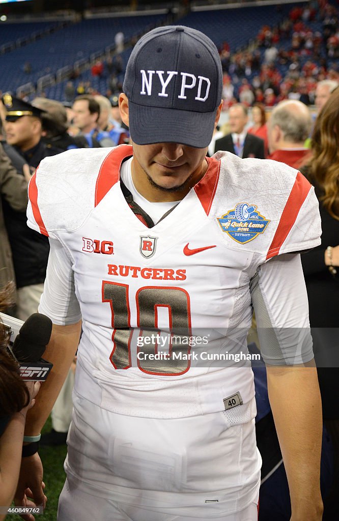 Quick Lane Bowl - Rutgers v North Carolina