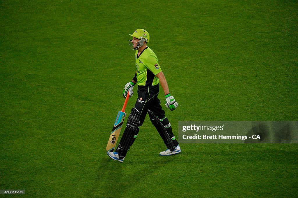 Big Bash League - Thunder v Sixers