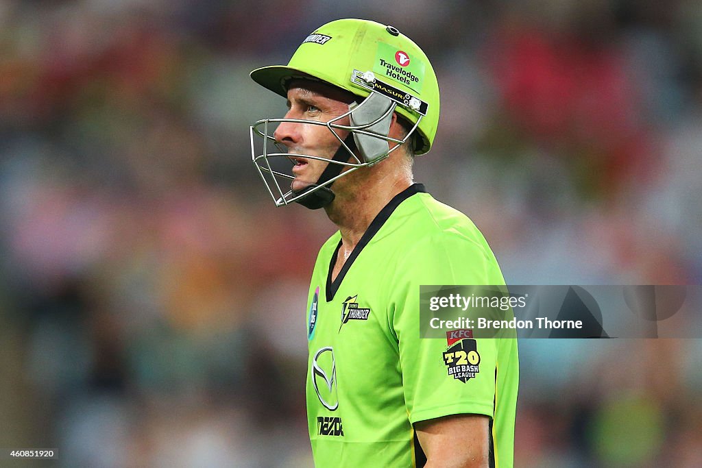 Big Bash League - Thunder v Sixers