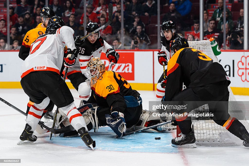 Canada v Germany - 2015 IIHF World Junior Championship