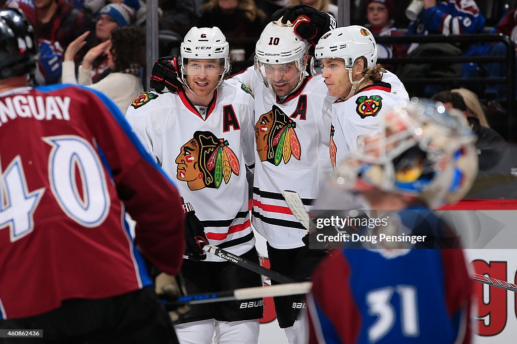 Chicago Blackhawks v Colorado Avalanche