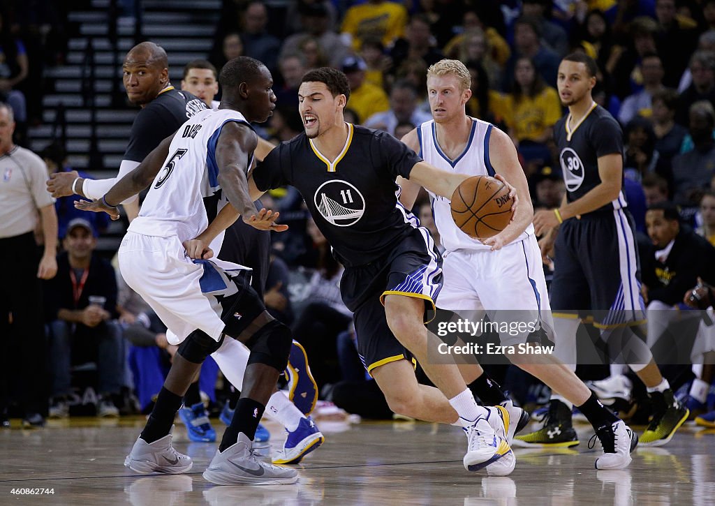 Minnesota Timberwolves v Golden State Warriors