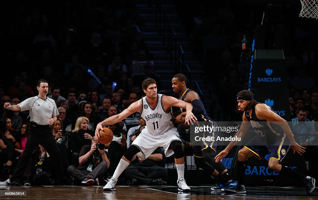 Indiana Pacers v Brooklyn Nets