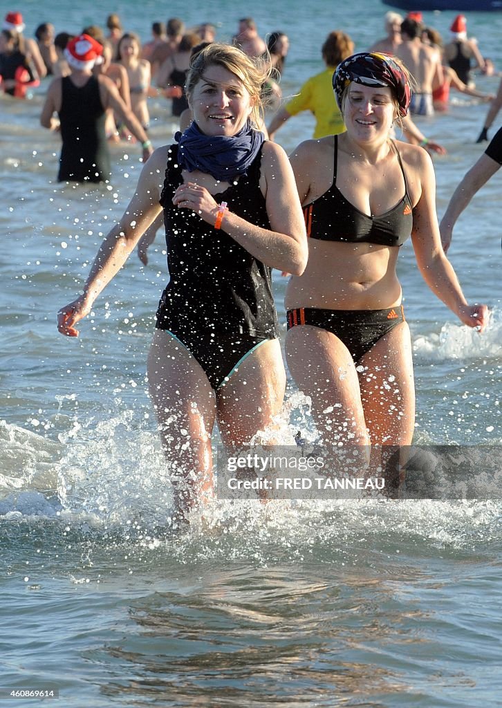 FRANCE-SEA-BATH-FEATURE