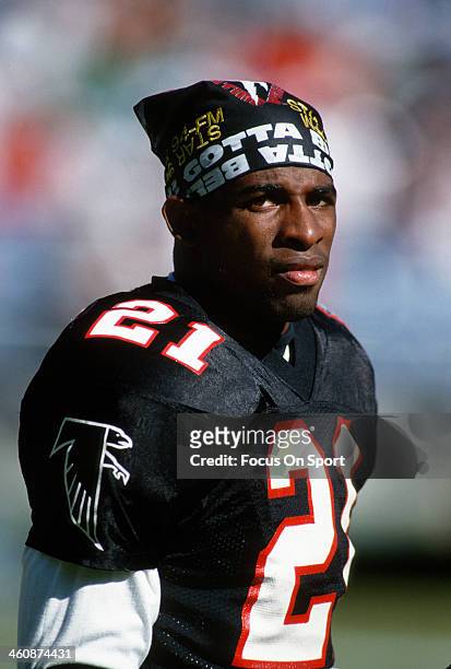 310 Deion Sanders Falcons Stock Photos, High-Res Pictures, and Images -  Getty Images