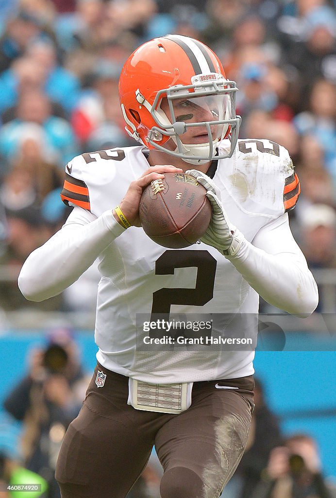 Cleveland Browns v Carolina Panthers