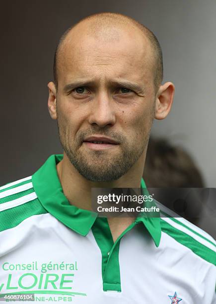 Renaud Cohade of Saint-Etienne looks on during the French Ligue 1 match between OGC Nice and AS Saint-Etienne, ASSE, at the Allianz Riviera stadium...
