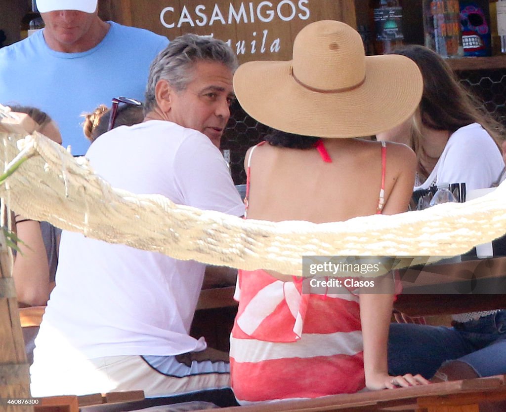 George Clooney And Amal Clooney Sighting