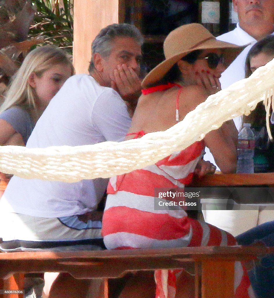George Clooney And Amal Clooney Sighting