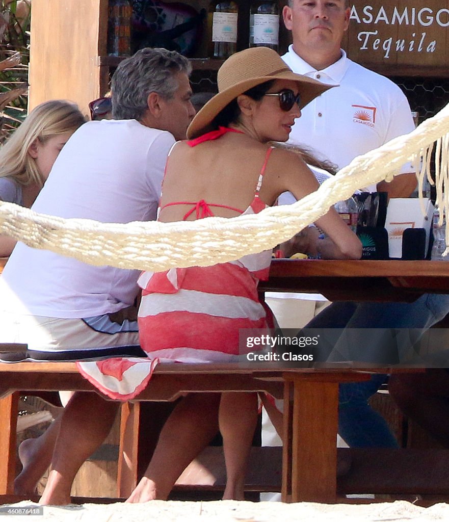 George Clooney And Amal Clooney Sighting