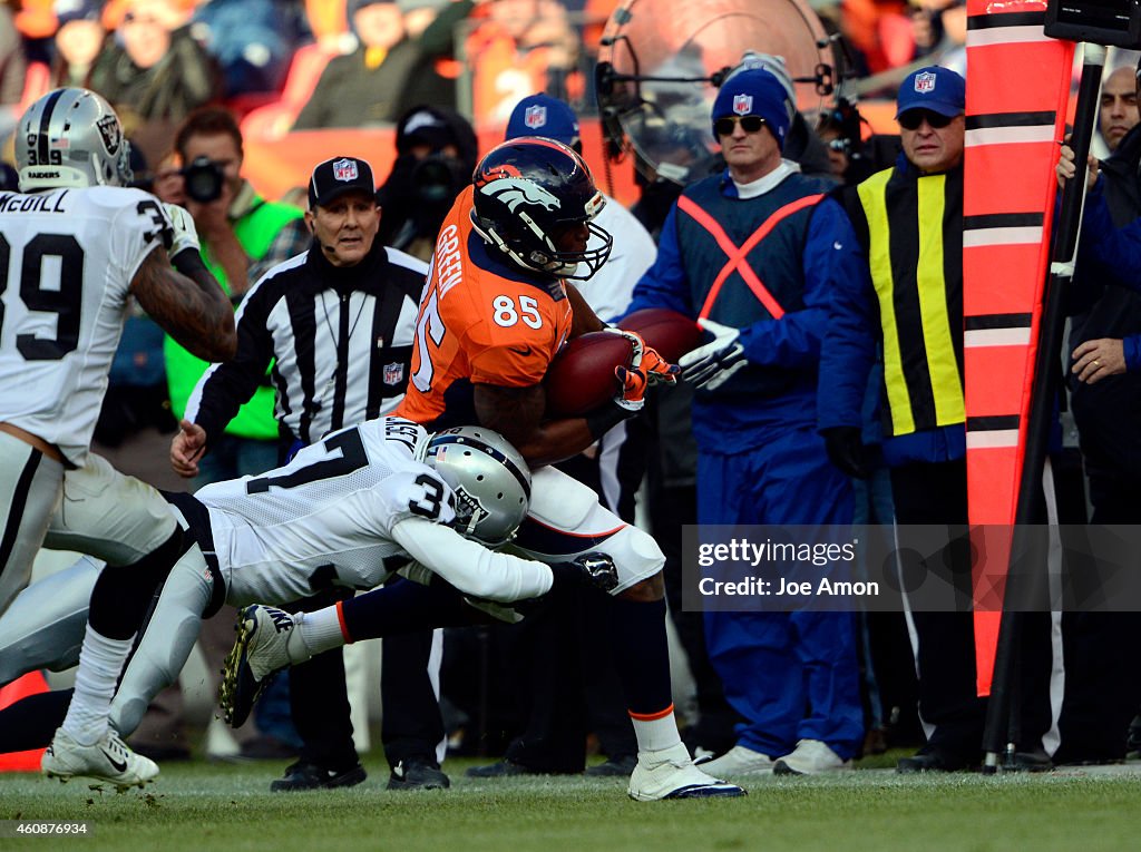 Denver Broncos vs. Oakland Raiders