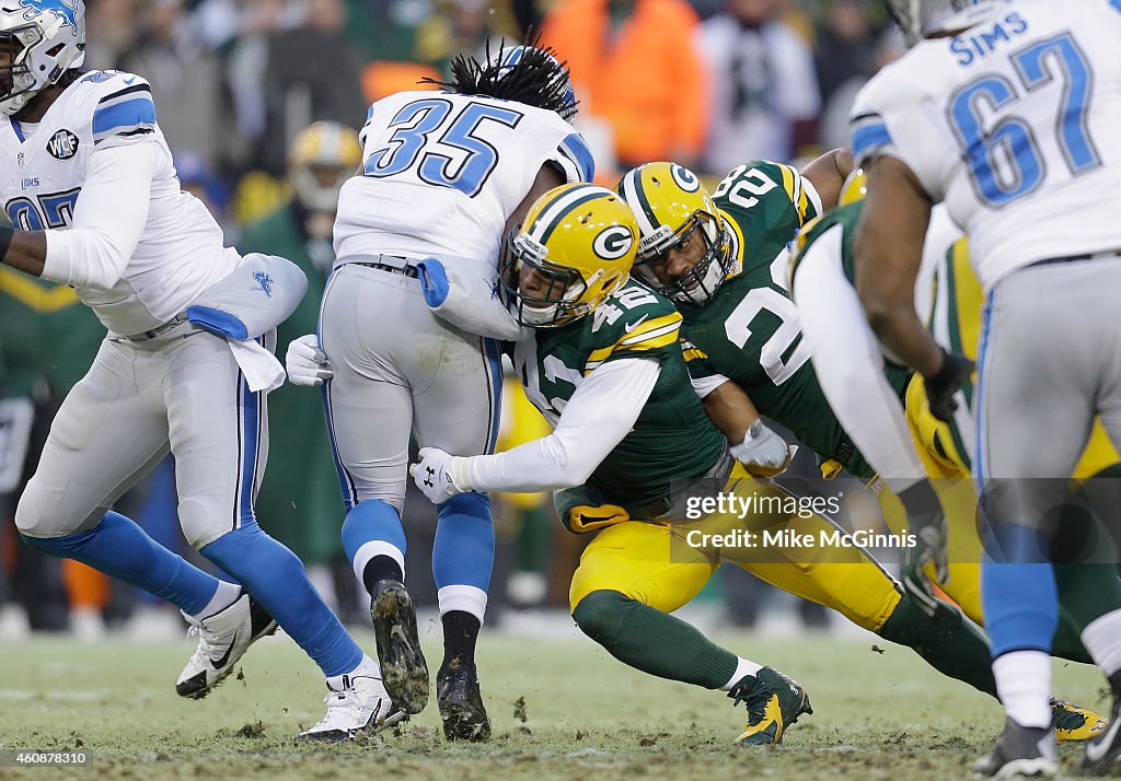 Detroit Lions v Green Bay Packers