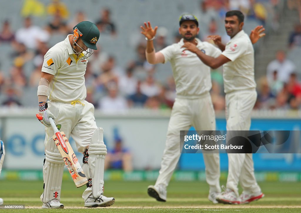 Australia v India: 3rd Test - Day 4