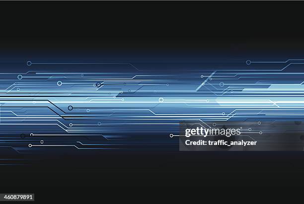 Blue Technical Background High-Res Vector Graphic - Getty Images
