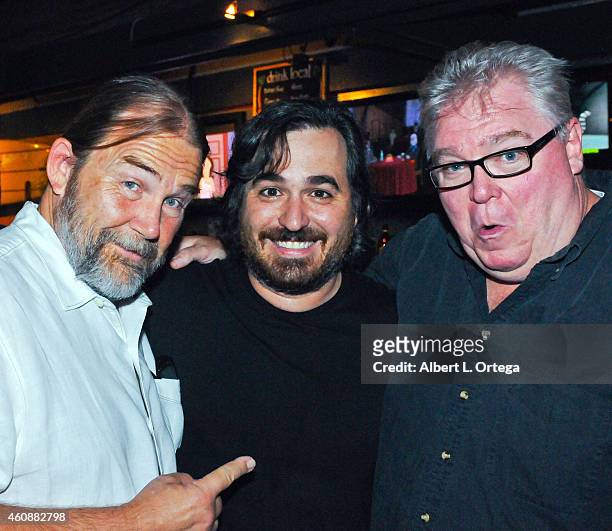 Bob Chapman, Brian Quinn and Mike Carlin attend the 27th Kinda Annual Dead Dog Party - Comic-Con International 2014 - Day 4 held at The Local Eatery...
