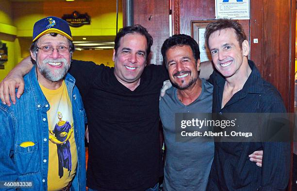 Len Wein, Jimmy Palmiotti, John Romita Jr. And Bill Sienkiewicz attend the 27th Kinda Annual Dead Dog Party - Comic-Con International 2014 - Day 4...