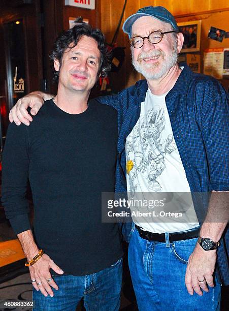 Artists Jeff Smith and Walt Simonson attend the 27th Kinda Annual Dead Dog Party - Comic-Con International 2014 - Day 4 held at The Local Eatery &...