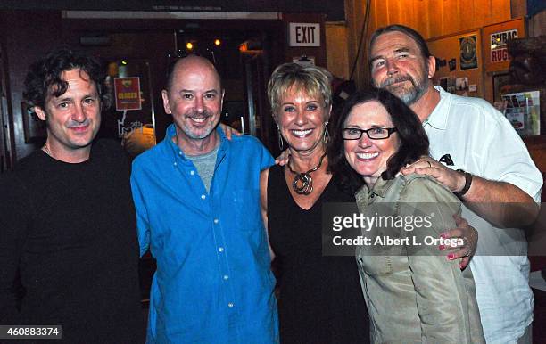 Jeff Smith, Terry Moore, Gina Chapman, Robyn Moore and Bob Chapman attend the 27th Kinda Annual Dead Dog Party - Comic-Con International 2014 - Day 4...
