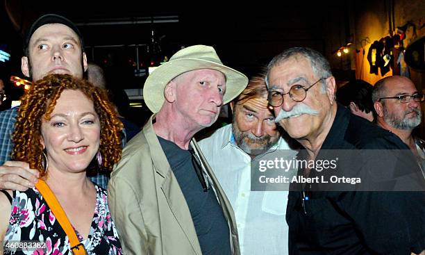 Frank Miller, Bob Chapman and Sergio Aragones attend the 27th Kinda Annual Dead Dog Party - Comic-Con International 2014 - Day 4 held at The Local...
