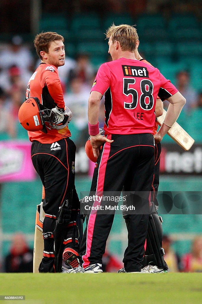 Big Bash League - Sydney v Perth