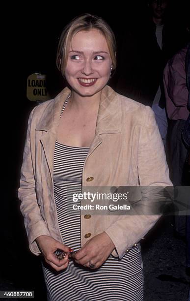 Nina Siemaszko attends "Naked at the Coast" Launch Party on June 10, 1993 in Hollywood, California.