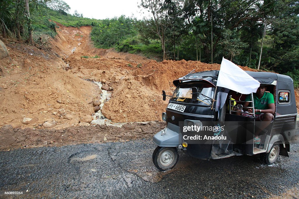 Landslide in Sri Lanka