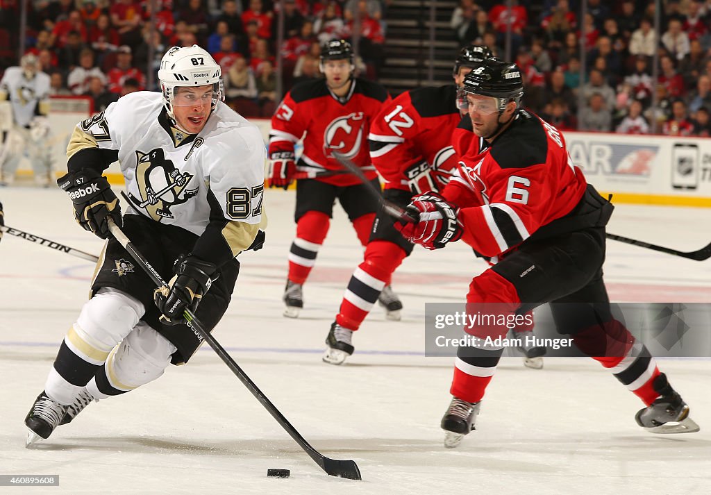 Pittsburgh Penguins v New Jersey Devils