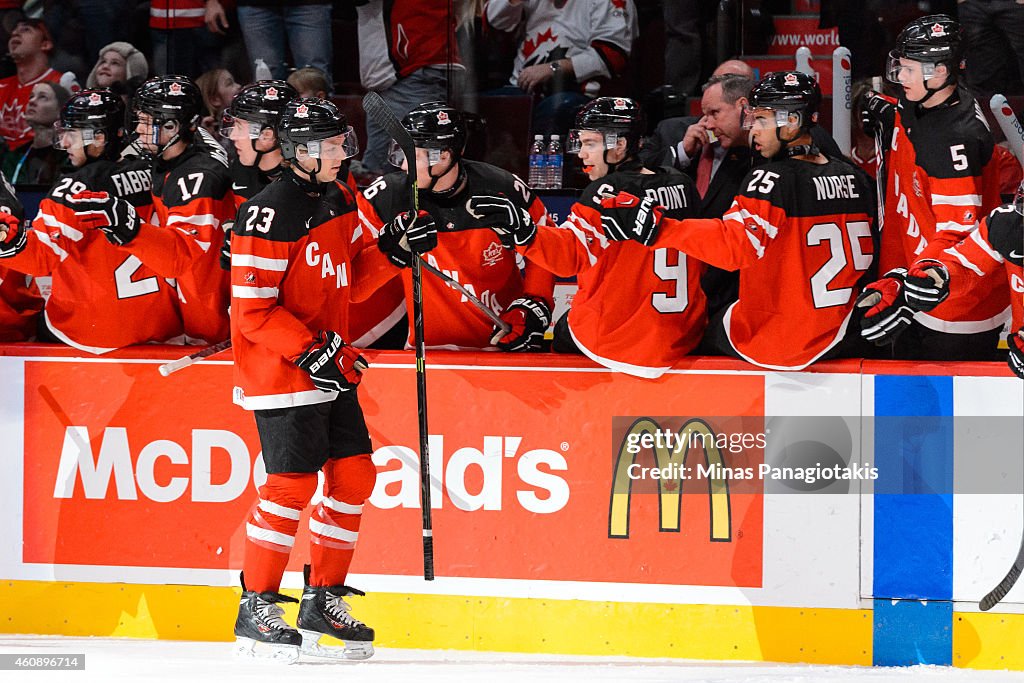 Canada v Finland - 2015 IIHF World Junior Championship