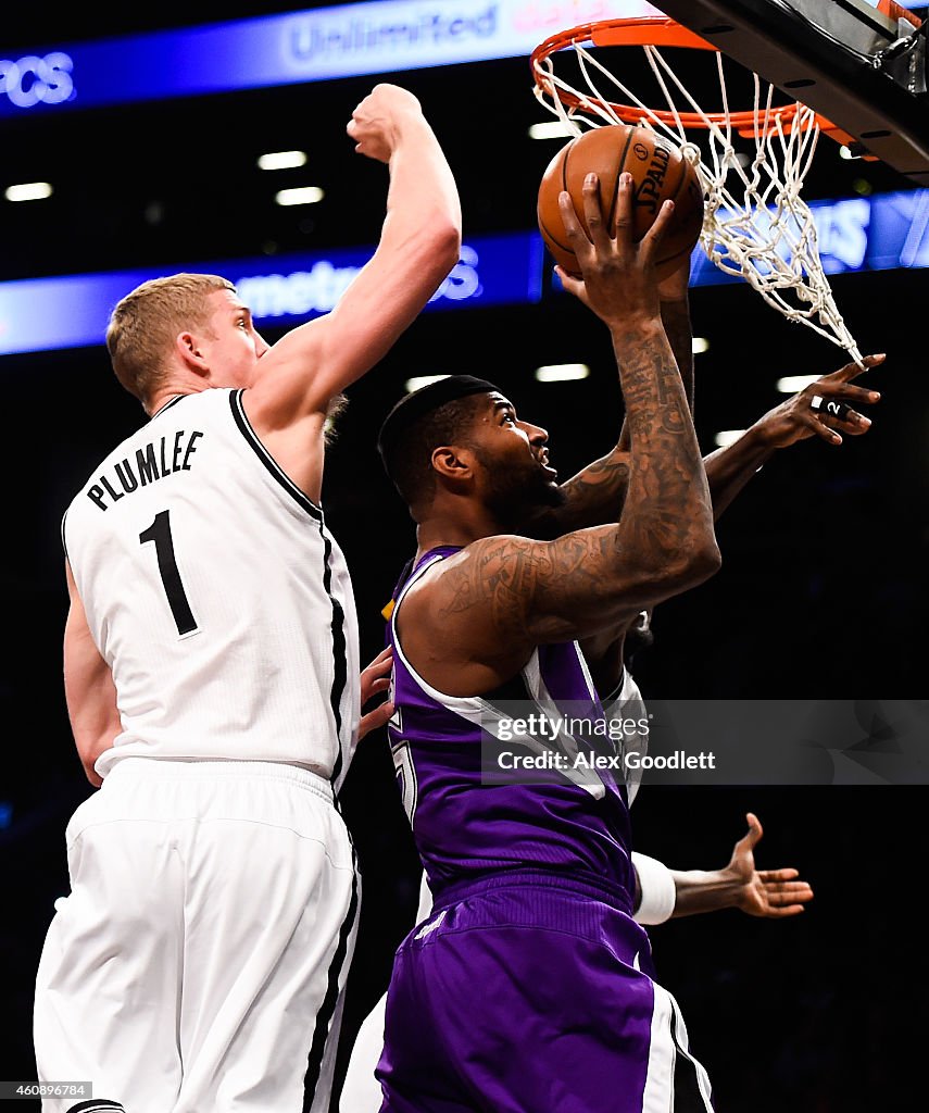 Sacramento Kings v Brooklyn Nets