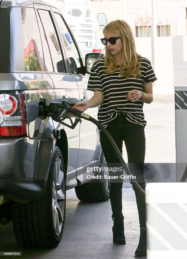 Celebrity Sightings In Los Angeles - December 29, 2014