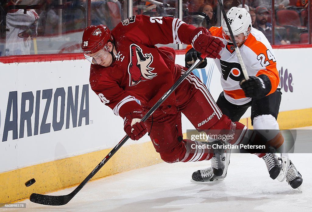 Philadelphia Flyers v Arizona Coyotes