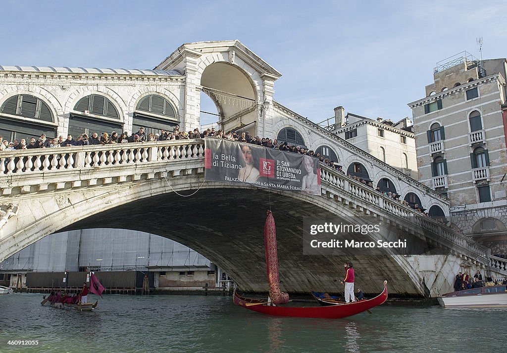 The Befana Regatta On The Grand Canal