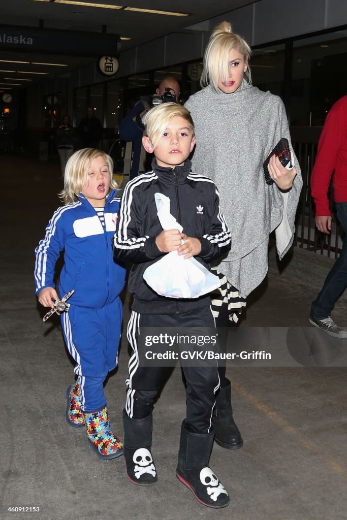 Celebrity Sightings In Los Angeles - January 05, 2014