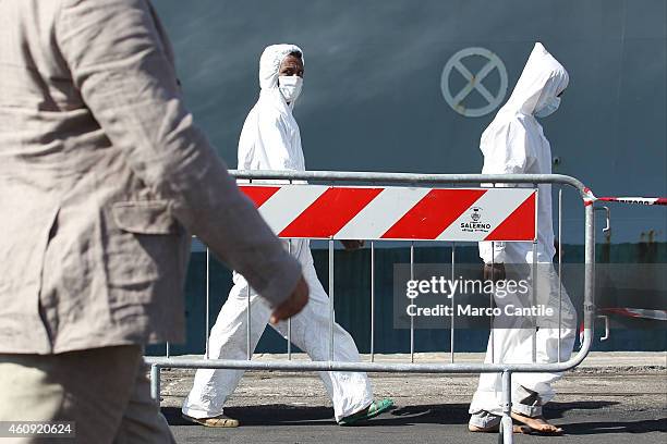 Operation "Mare Nostrum", 1044 immigrants from North Africa via Sicily who landed at the port of Salerno.