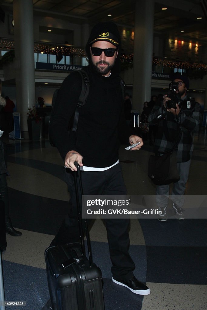 Celebrity Sightings In Los Angeles - December 30, 2014