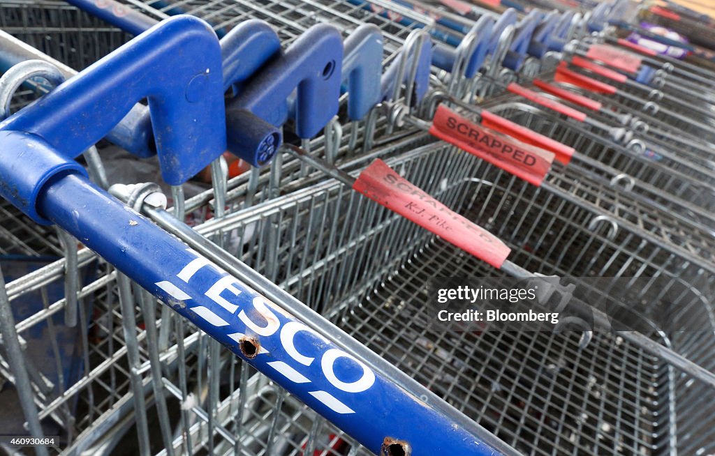 Tesco Plc Supermarkets Ahead Of New Year Strategy Report