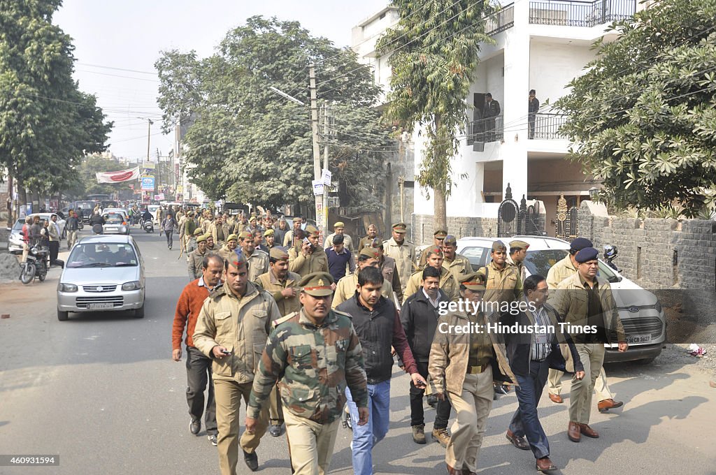 Ghaziabad Police Launches Search Operation After High Alert Sounded Over Terrorist Threat