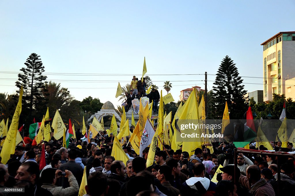 50th anniversary of Palestinian Fatah movement