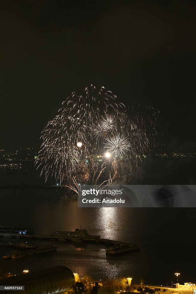 Baku welcomes new year