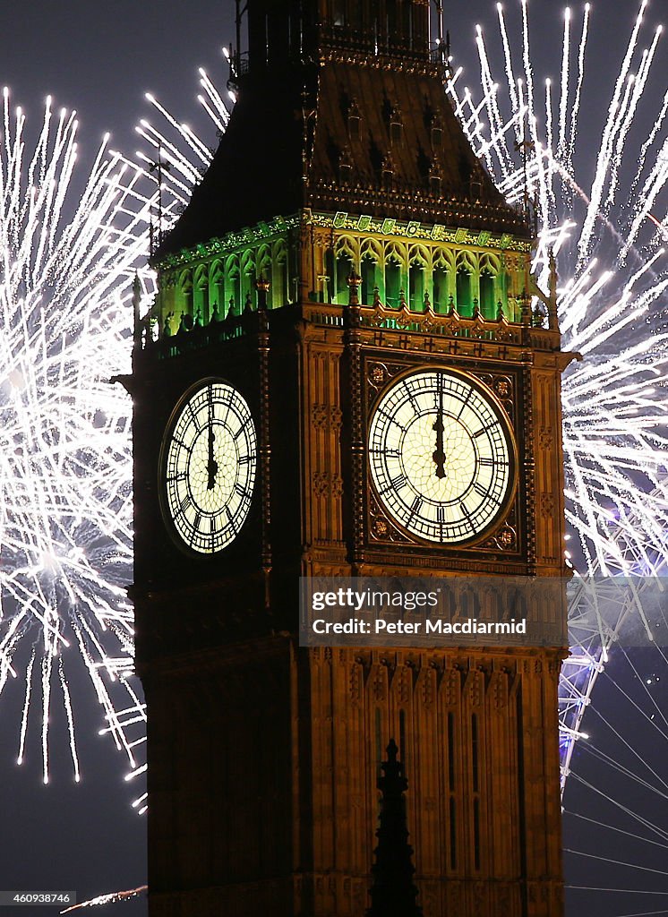 The New Year Is Celebrated In London