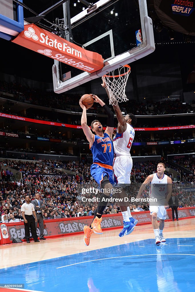 New York Knicks v Los Angeles Clippers