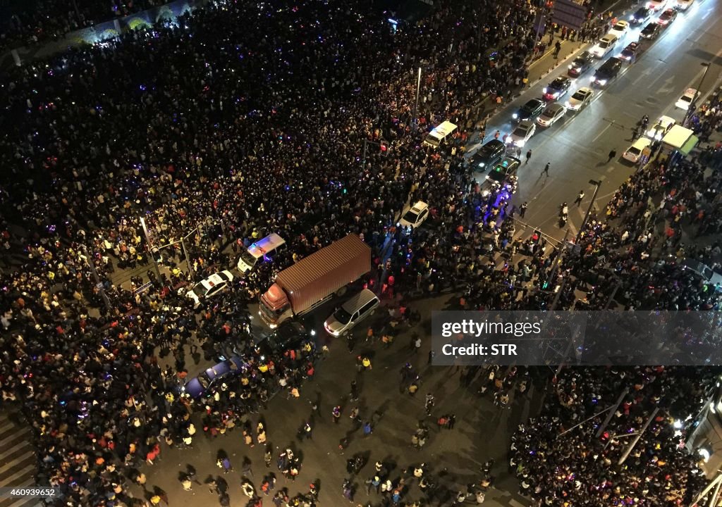 CHINA-NEW YEAR-DEATH-STAMPEDE