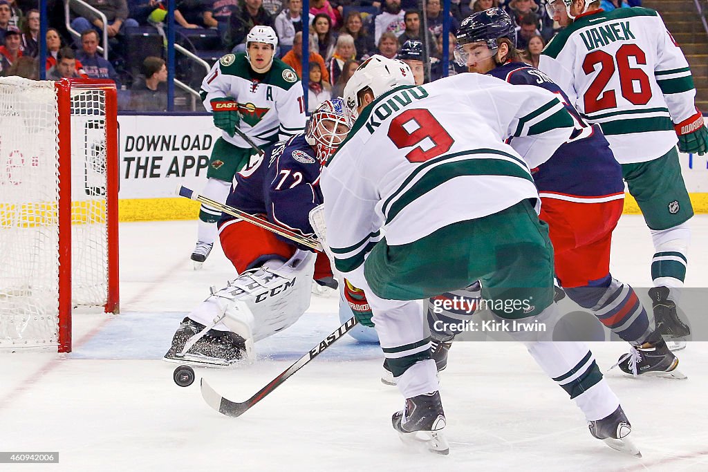 Minnesota Wild v Columbus Blue Jackets