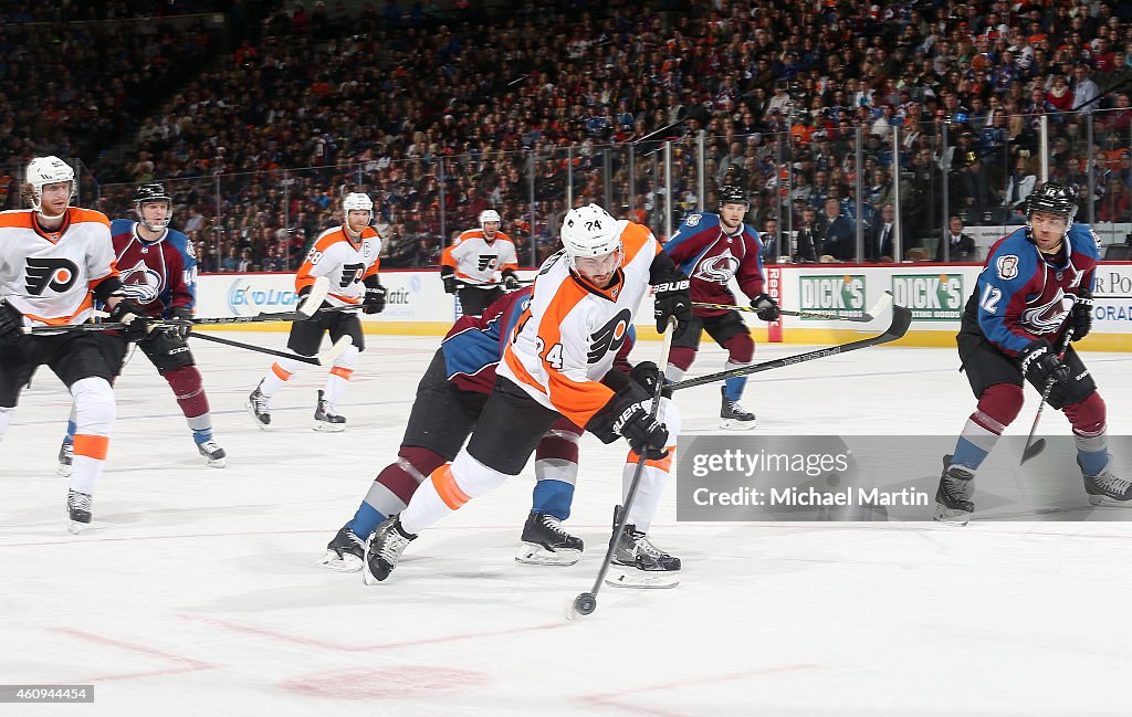 Philadelphia Flyers v Colorado Avalanche