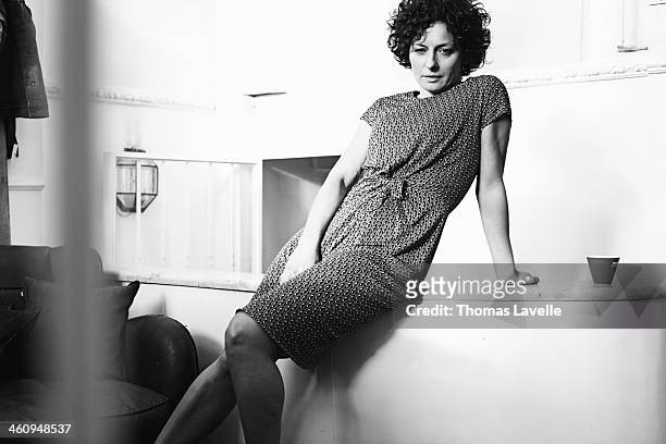 Actress Lidia Vitale is photographed for Self Assignment during the 8th Rome Film Festival on November 9, 2013 in Rome, Italy.