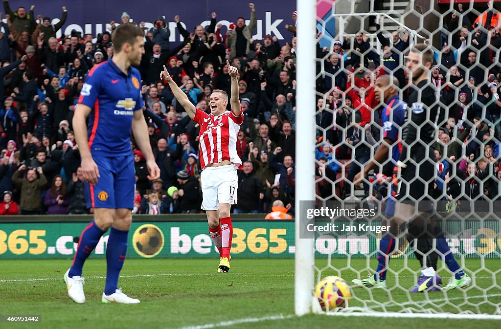 Stoke City v Manchester United - Premier League