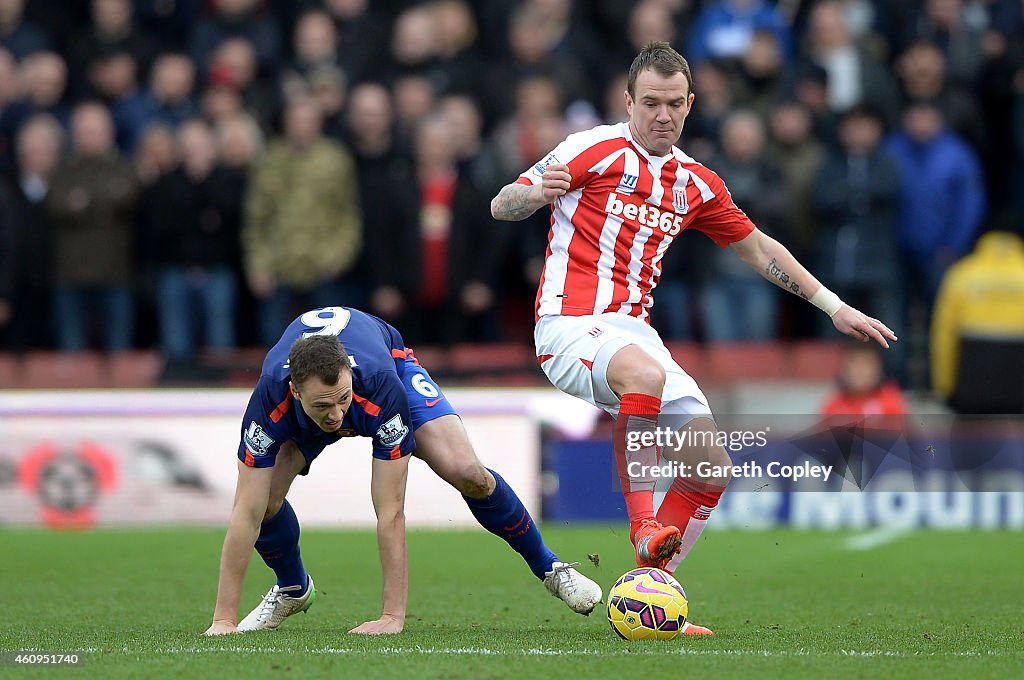 Stoke City v Manchester United - Premier League