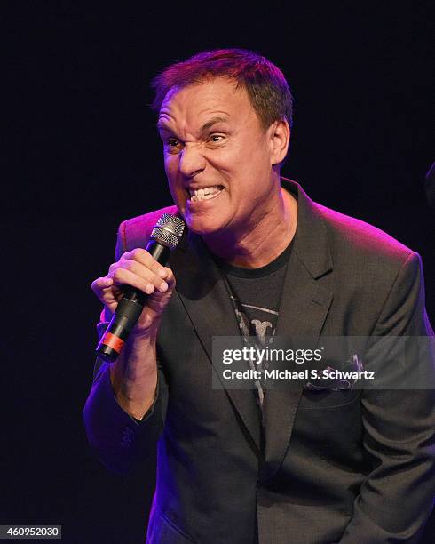 Comedian Craig Shoemaker performs during his appearance at The Canyon Club on December 31, 2014 in Agoura Hills, California.