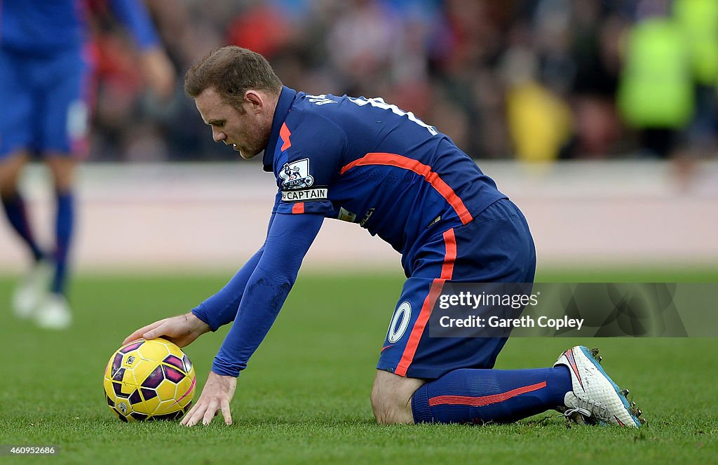 Stoke City v Manchester United - Premier League